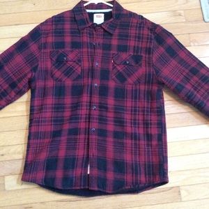 Levi’s flannel shirt with lining